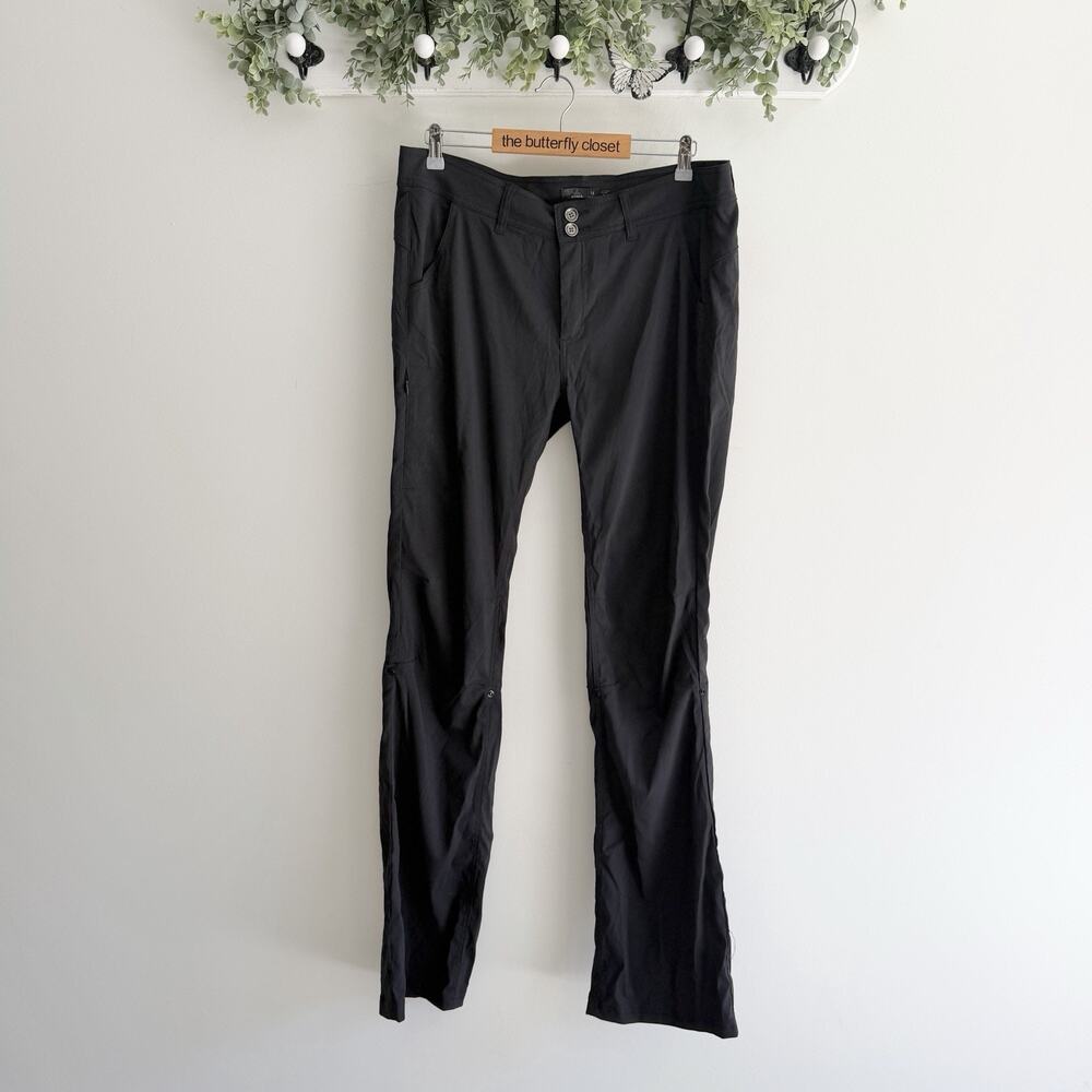 Prana Black Halle Size 14 Pants Hiking Outdoor Adventure UU5896